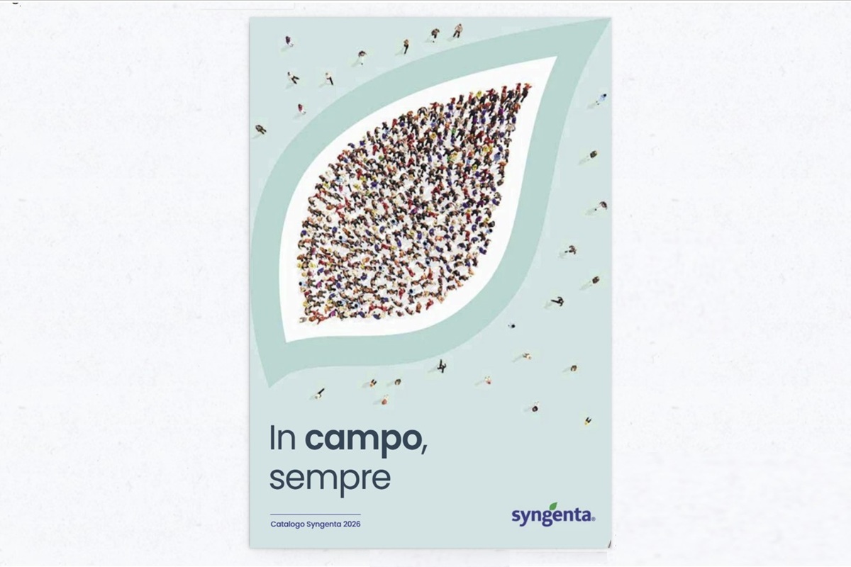 Copertina del catalogo Syngenta 2026 con il claim In campo, sempre