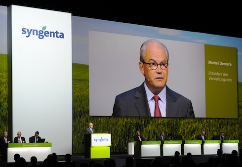 Michel Demaré, presidente di Syngenta