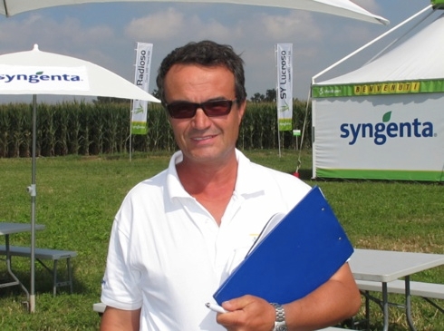 Luca Minelli, Solution Development Manager di Syngenta per il mais e le altre colture di pieno campo