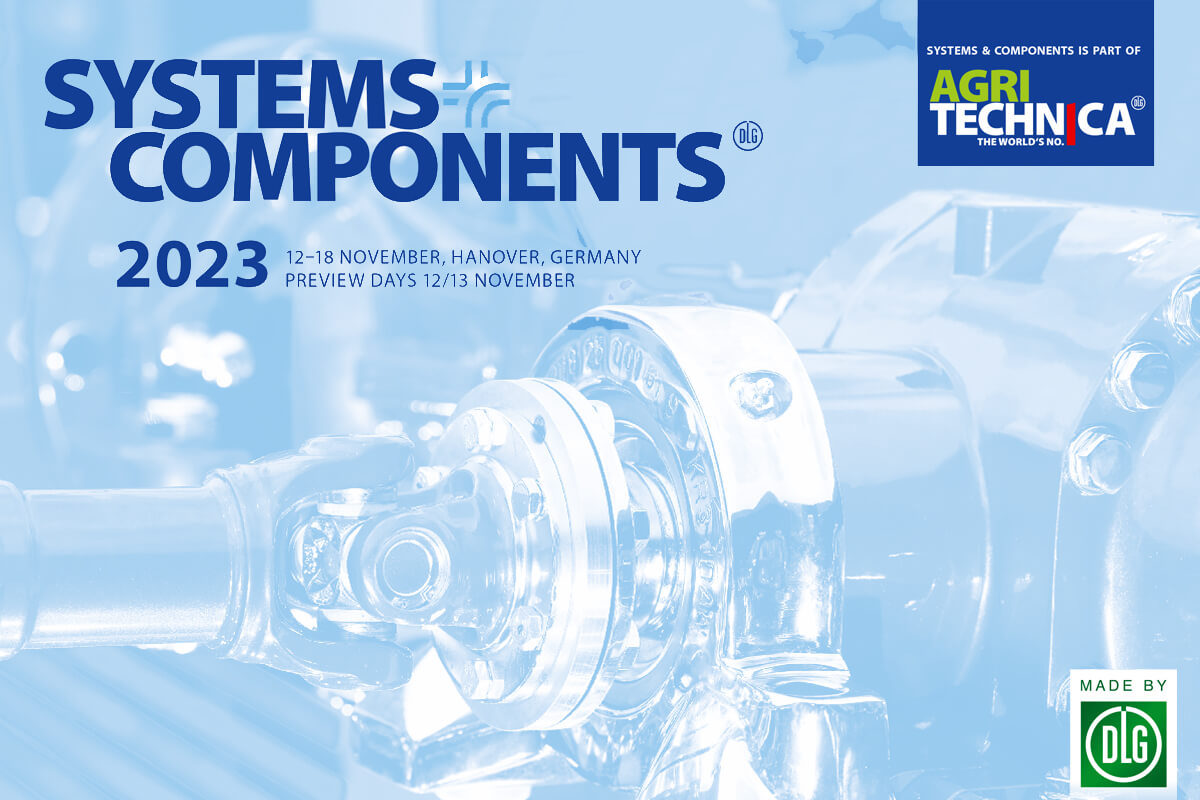 Systems & Components è l'appuntamento di Agritechnica dedicato al segmento delle componenti per le macchine agricole
