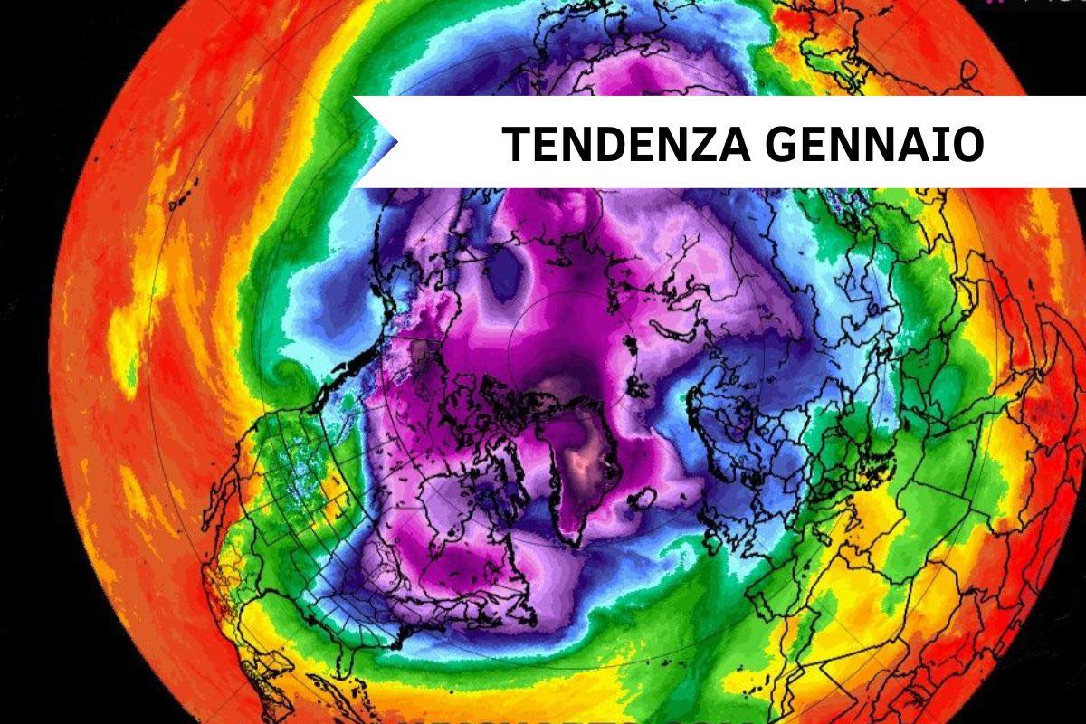 Vortice polare molto compatto: inverno quasi assente sull'Europa