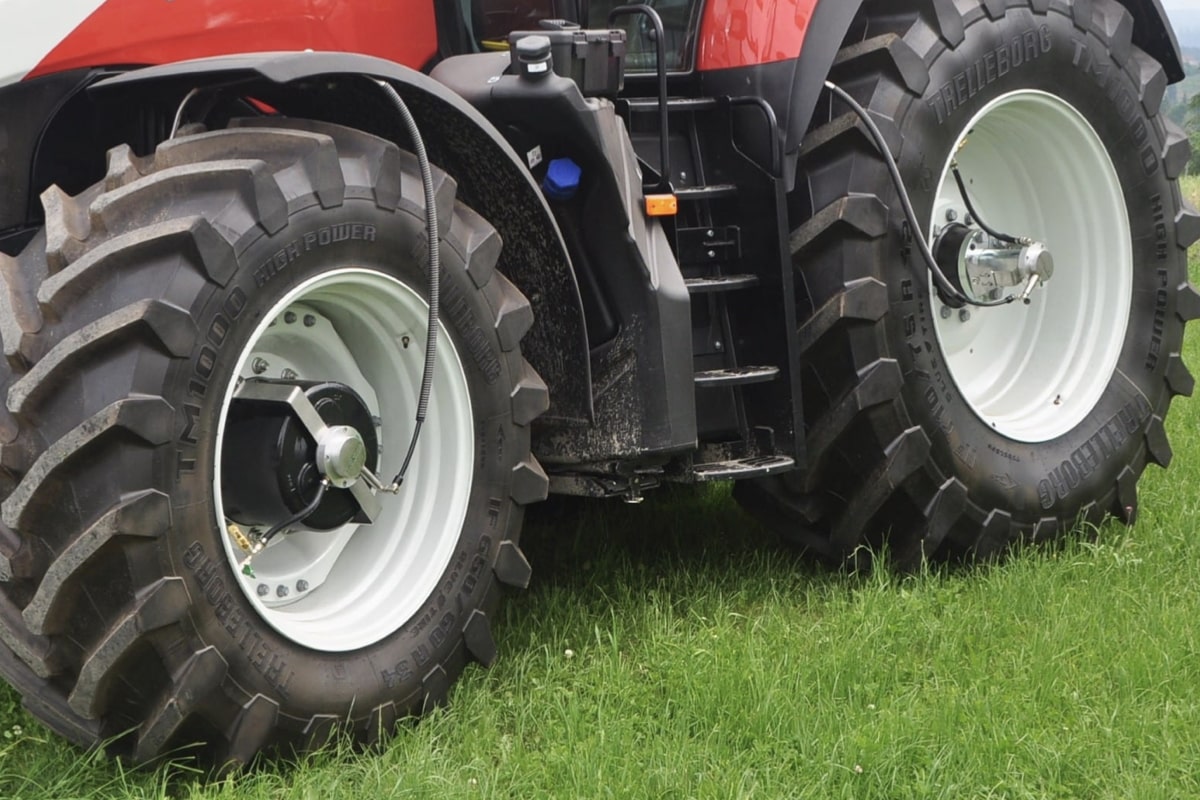 I sistemi Ctis regolano la pressione dei pneumatici su trattori e macchine agricole
