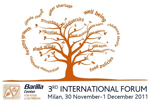 3rd International Forum on Food & Nutrition - Milano, 30 novembre e 1 dicembre 2011