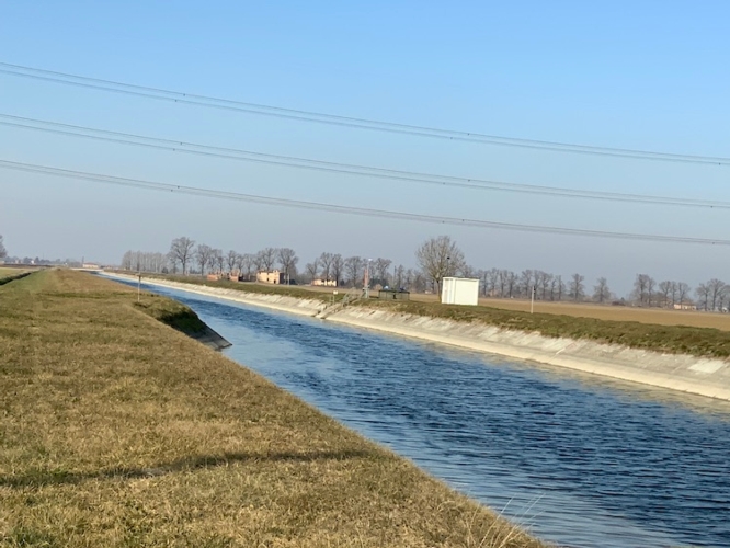 Il Canale emiliano romagnolo ha anticipato l'irrigazione