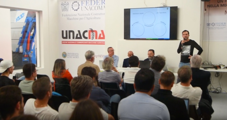 Un momento della conferenza di Unacma tenutasi lo scorso 10 ottobre alla fiera di Bari