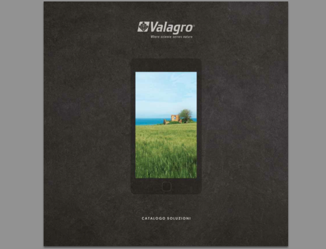 La copertina del nuovo catalogo di Valagro