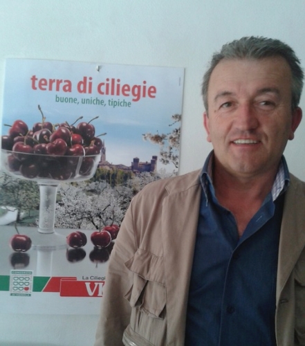 Walter Monari, direttore del Consorzio della ciliegia di Vignola