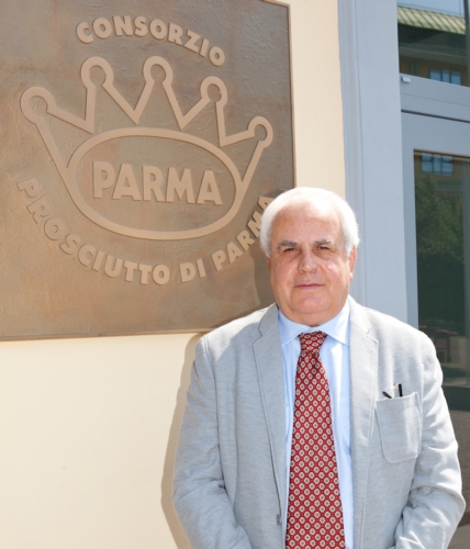 Vittorio Capanna, presidente del Consorzio del Prosciutto di Parma