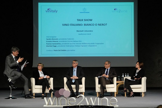 Al Wine2Wine il tavolo sul tema della promozione del vino italiano all'estero