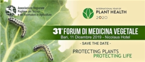 31° Forum di medicina vegetale: protecting plants, protecting life