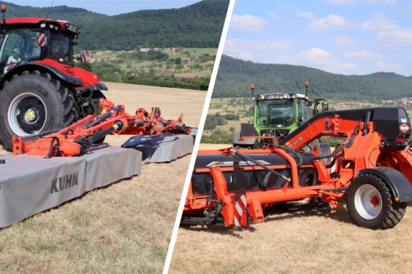 KUHN, nuove attrezzature avanzate per la fienagione