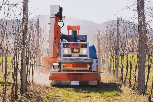 Robot agricolo Agilehelper: meno fatica, pi&ugrave; sostenibilit&agrave; in vigneto