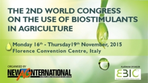 Biostimolanti in agricoltura, in Italia il 2° congresso mondiale - le news di Fertilgest sui fertilizzanti
