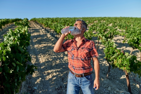 Lavoro agricolo, come difendersi dal caldo