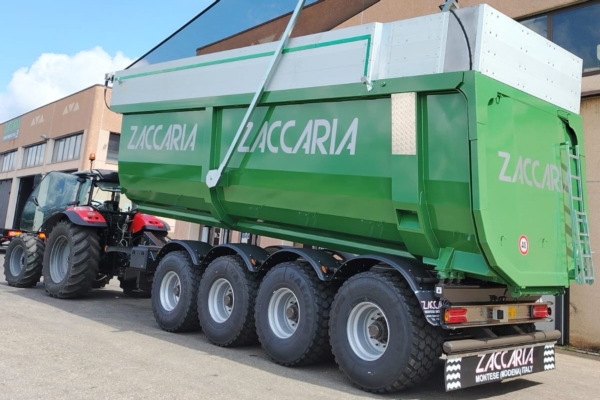 Zaccaria Rimorchi: innovazione, qualit&agrave; e personalizzazione al servizio dell&rsquo;agricoltura 4.0