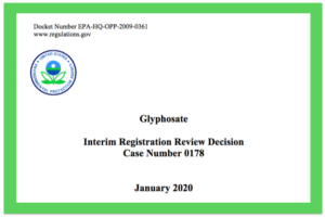 epa-interim-registration-review-decision-glifosate-2020