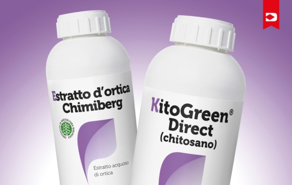 Sostanze di base targate Chimiberg: KitoGreen<sup>®</sup>Direct ed Estratto d'ortica