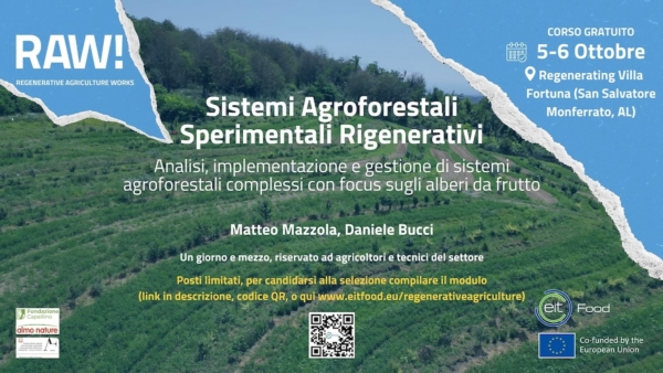 EVENTO - Come gestire gli alberi da frutto in un sistema agroforestale? - Plantgest news sulle varietà di piante