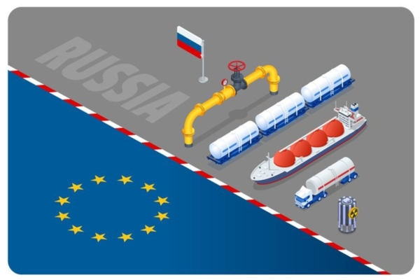Divieto di importazione in Europa del gas russo