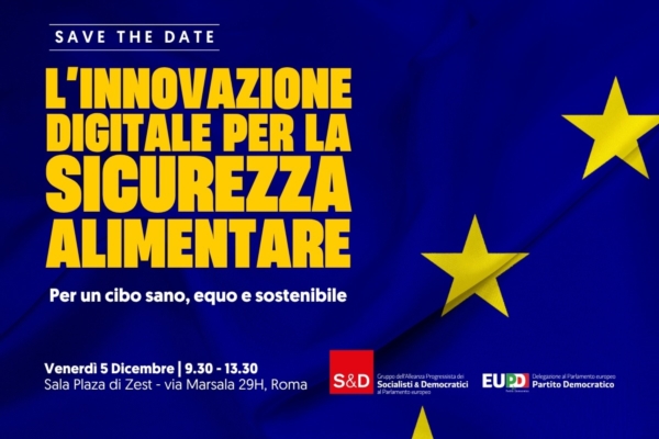 L'innovazione digitale per la sicurezza alimentare, se ne parla a Roma