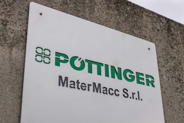 Nuovo look, lo stabilimento MaterMac di San Vito &egrave; ora brandizzato P&ouml;ttinger