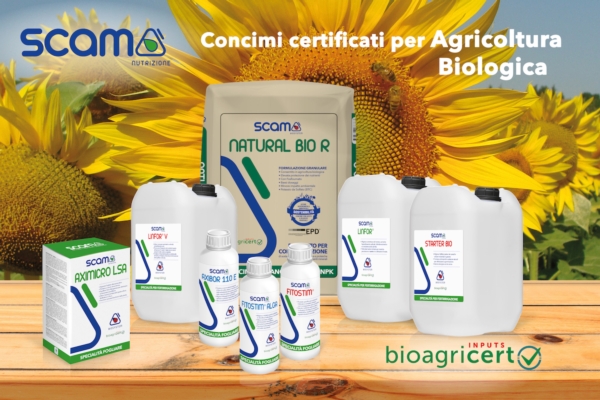 Fertilizzanti biologici: Scam rinnova la certificazione Bioagricert - le news di Fertilgest sui fertilizzanti