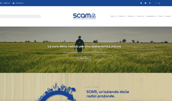 Il sito Scam si rinnova - le news di Fertilgest sui fertilizzanti