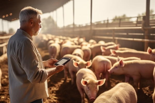 Crolla il mercato dei suini