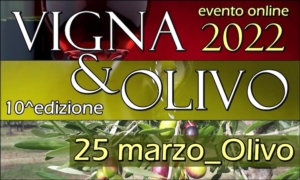 EVENTO ONLINE - Vigna & Olivo 2022, tra innovazione e sostenibilità: focus Olivo