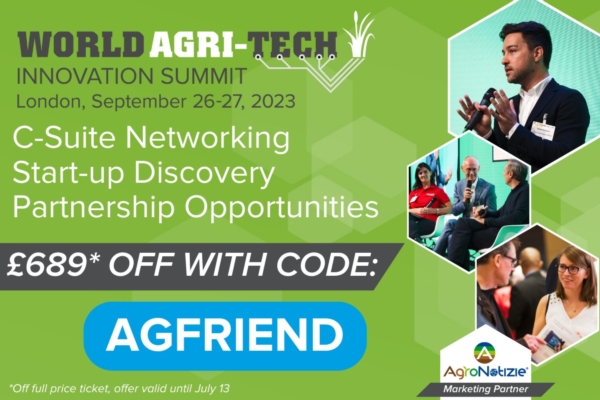 World Agri-Tech Innovation Summit di Londra 2023